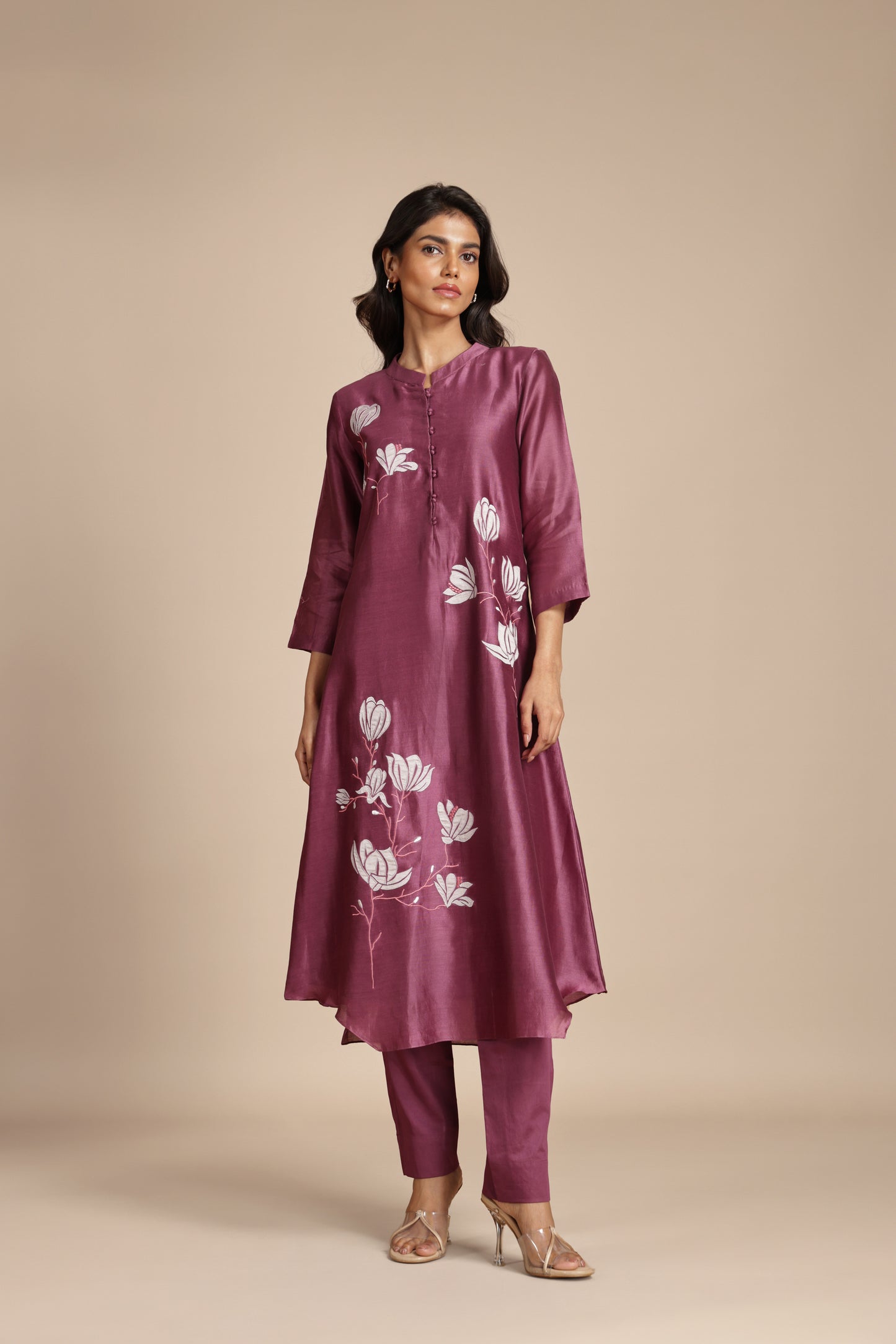 Bloom Appliqué Kurta