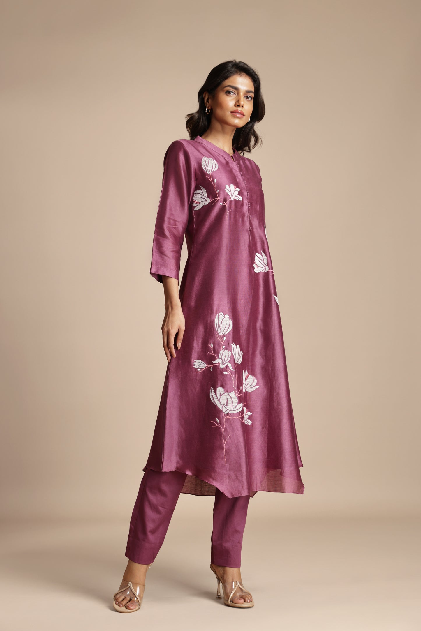 Bloom Appliqué Kurta