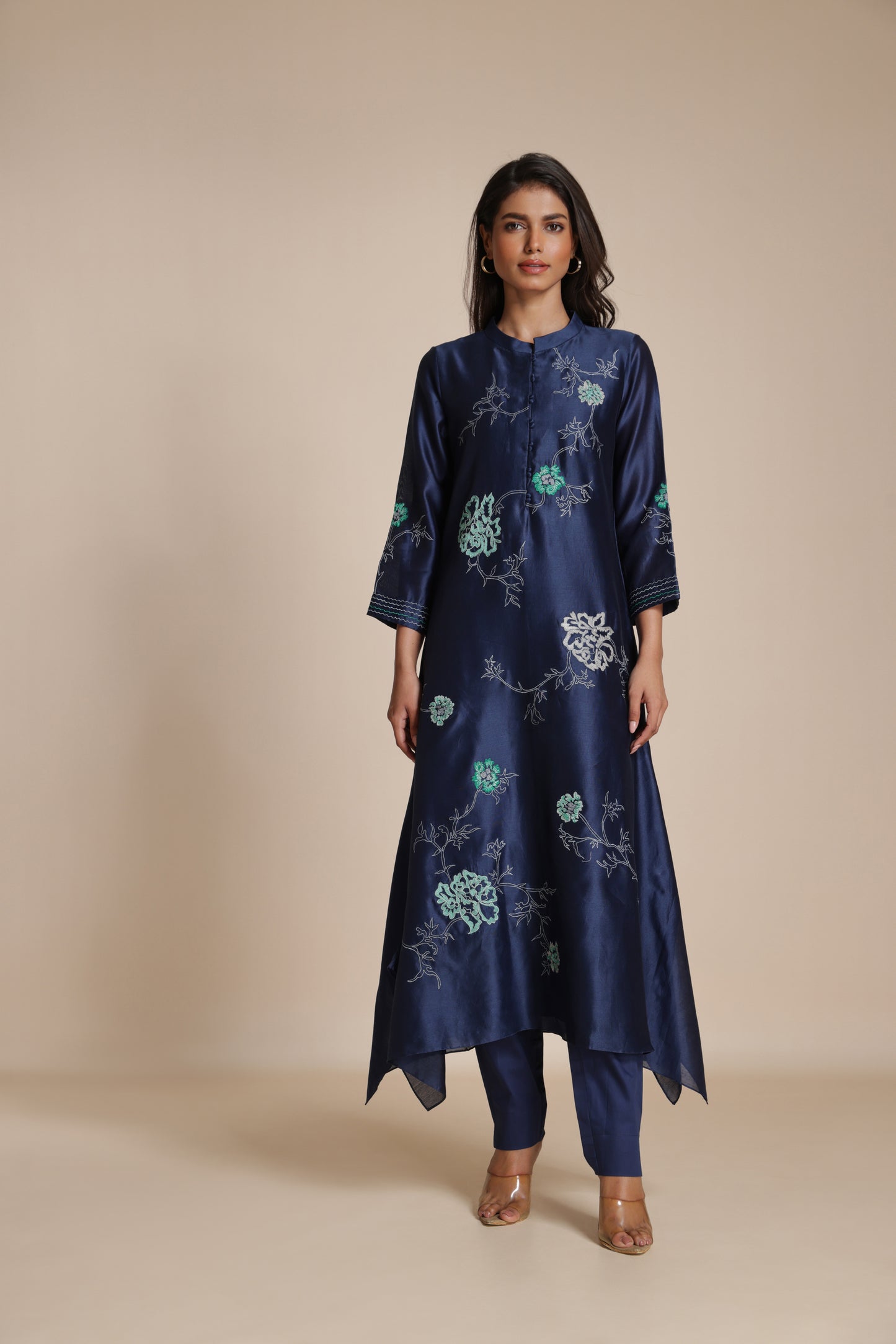 Blossom Embroidered Kurta