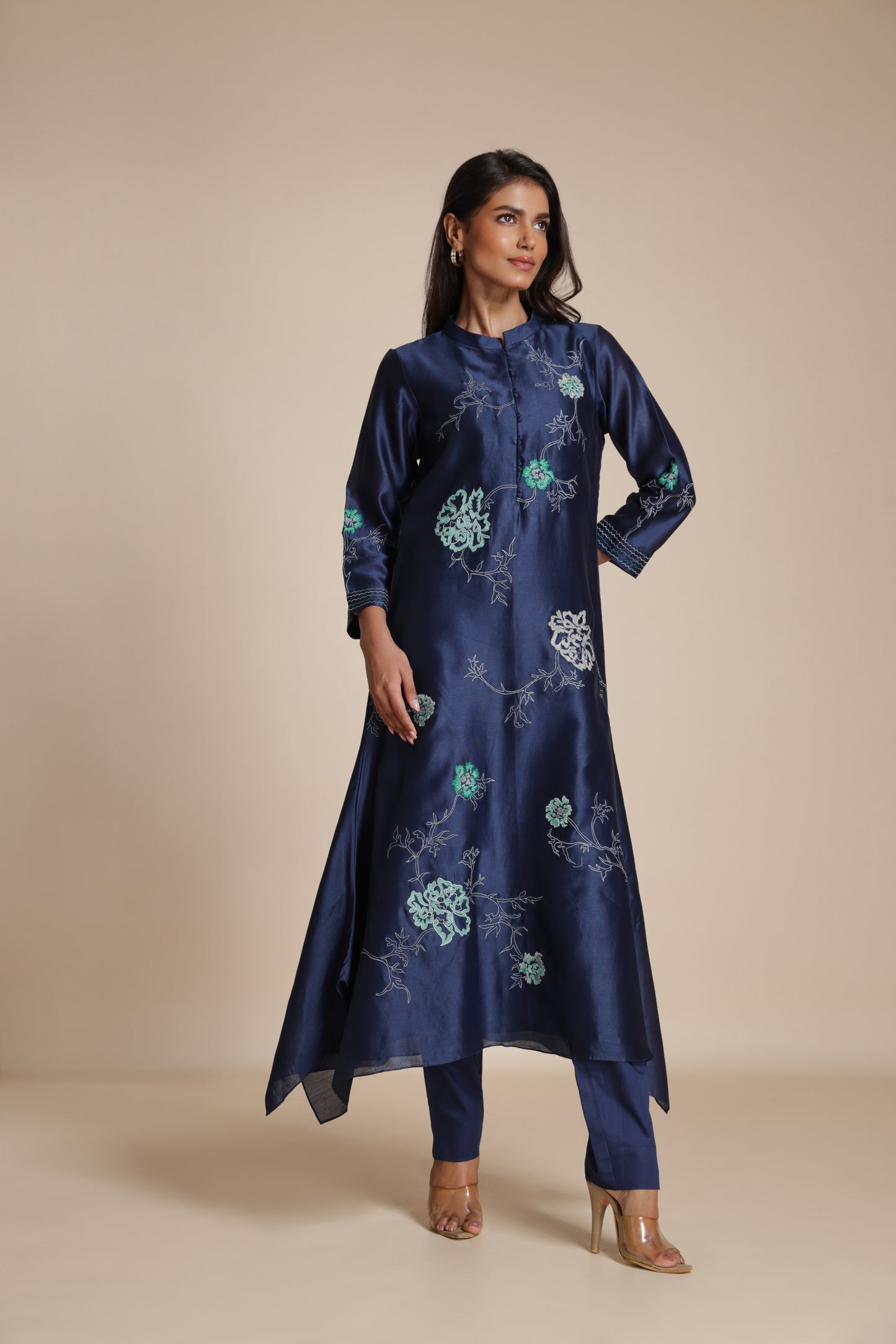 Blossom Embroidered Kurta