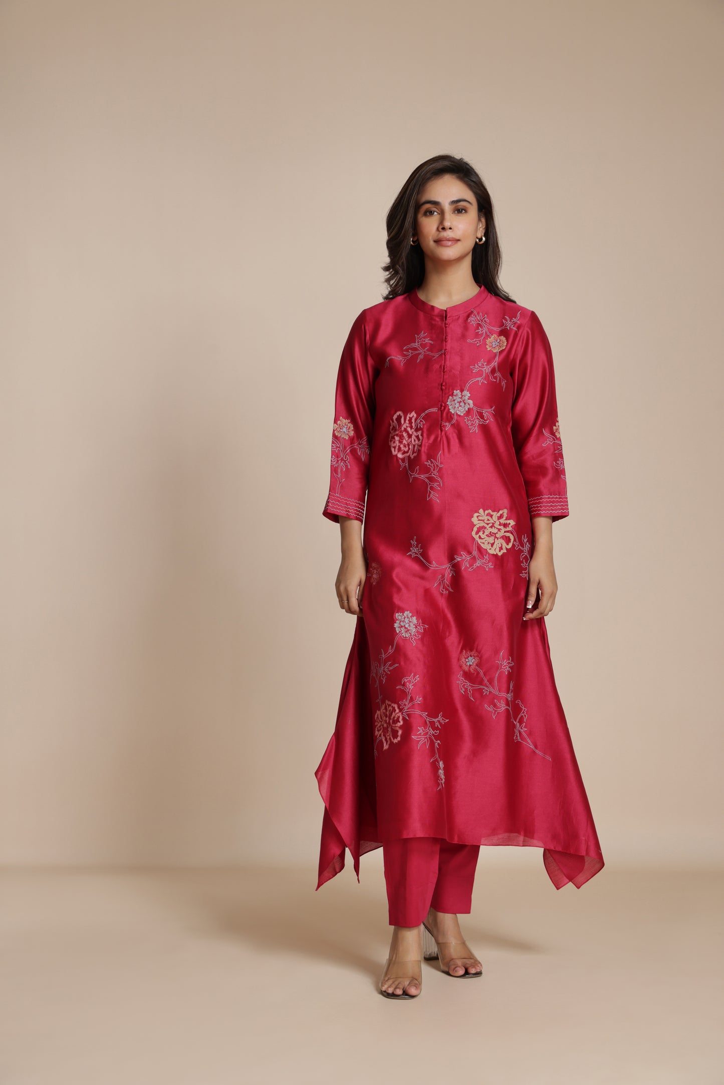 Blossom Embroidered Kurta