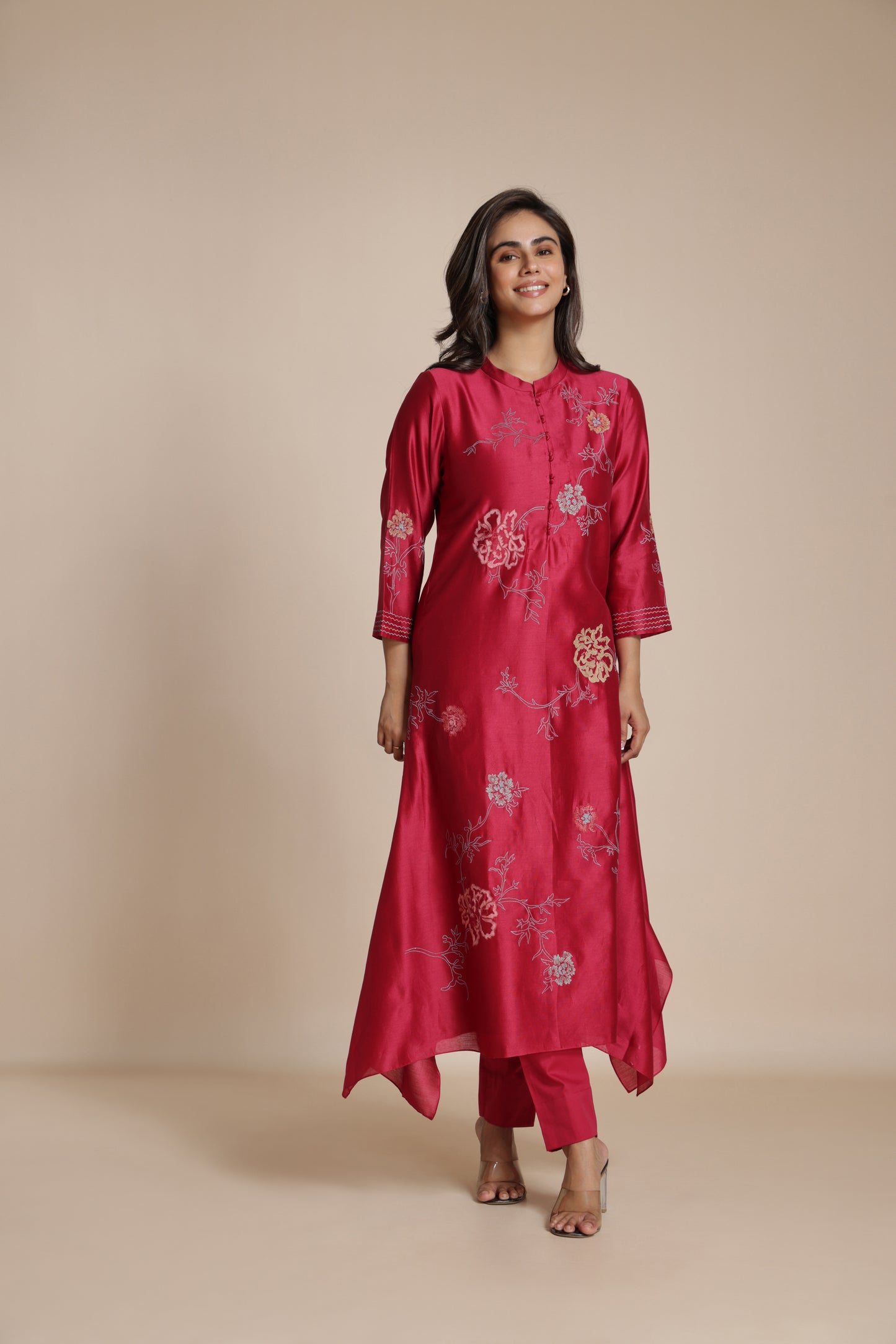 Blossom Embroidered Kurta