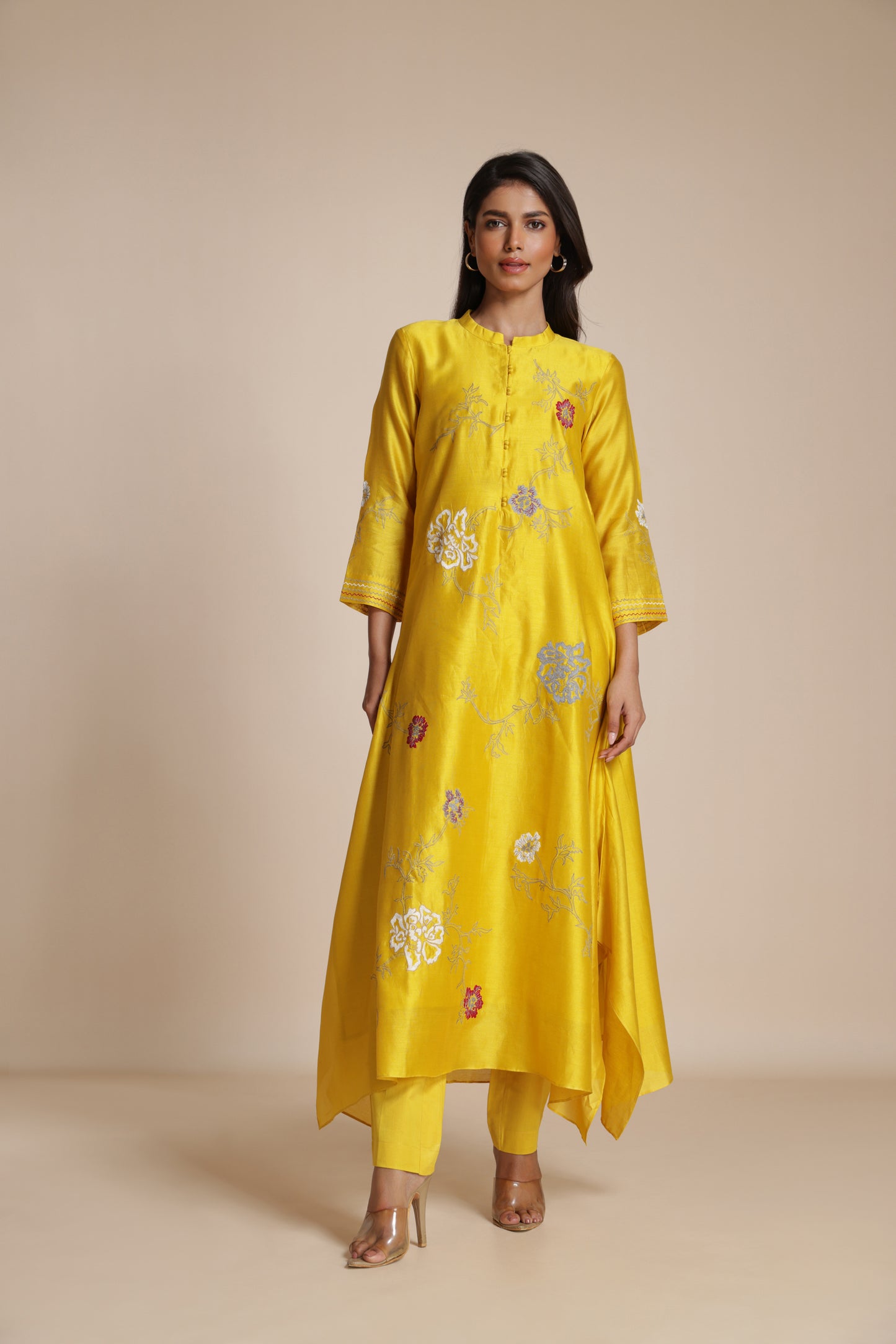 Blossom Embroidered Kurta