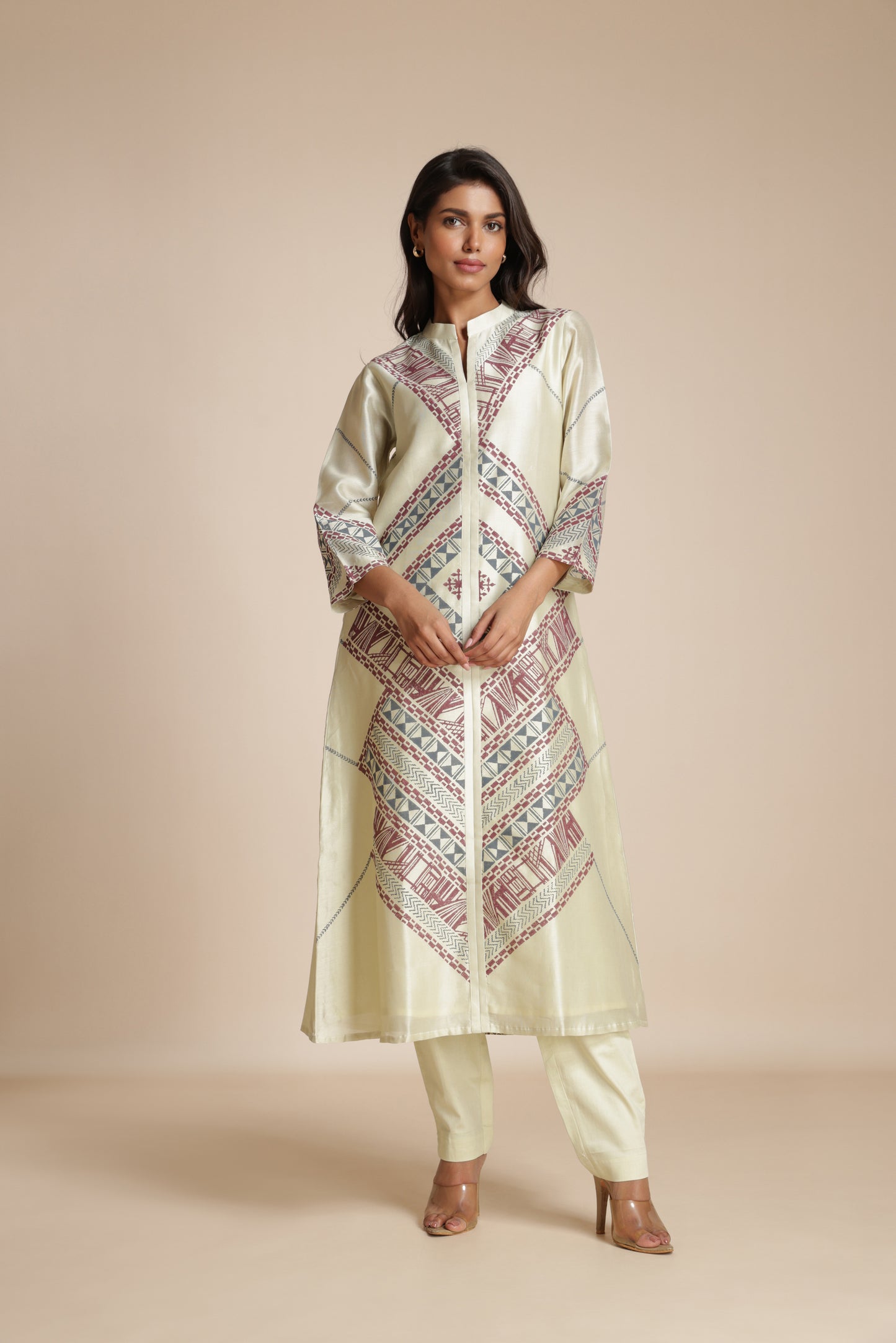 Mosaic Overlay Kurta