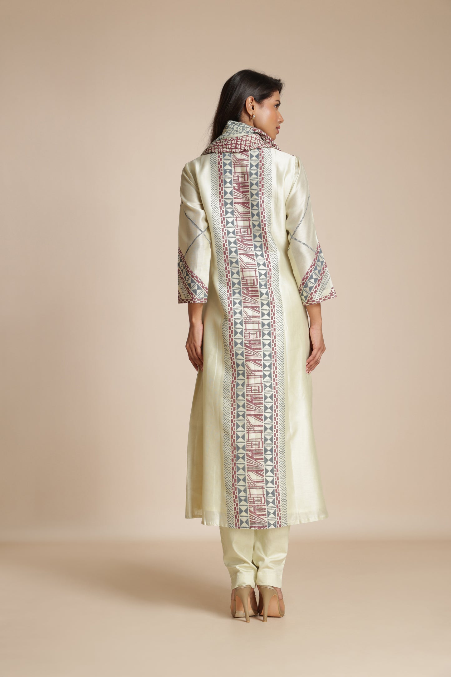 Mosaic Overlay Kurta