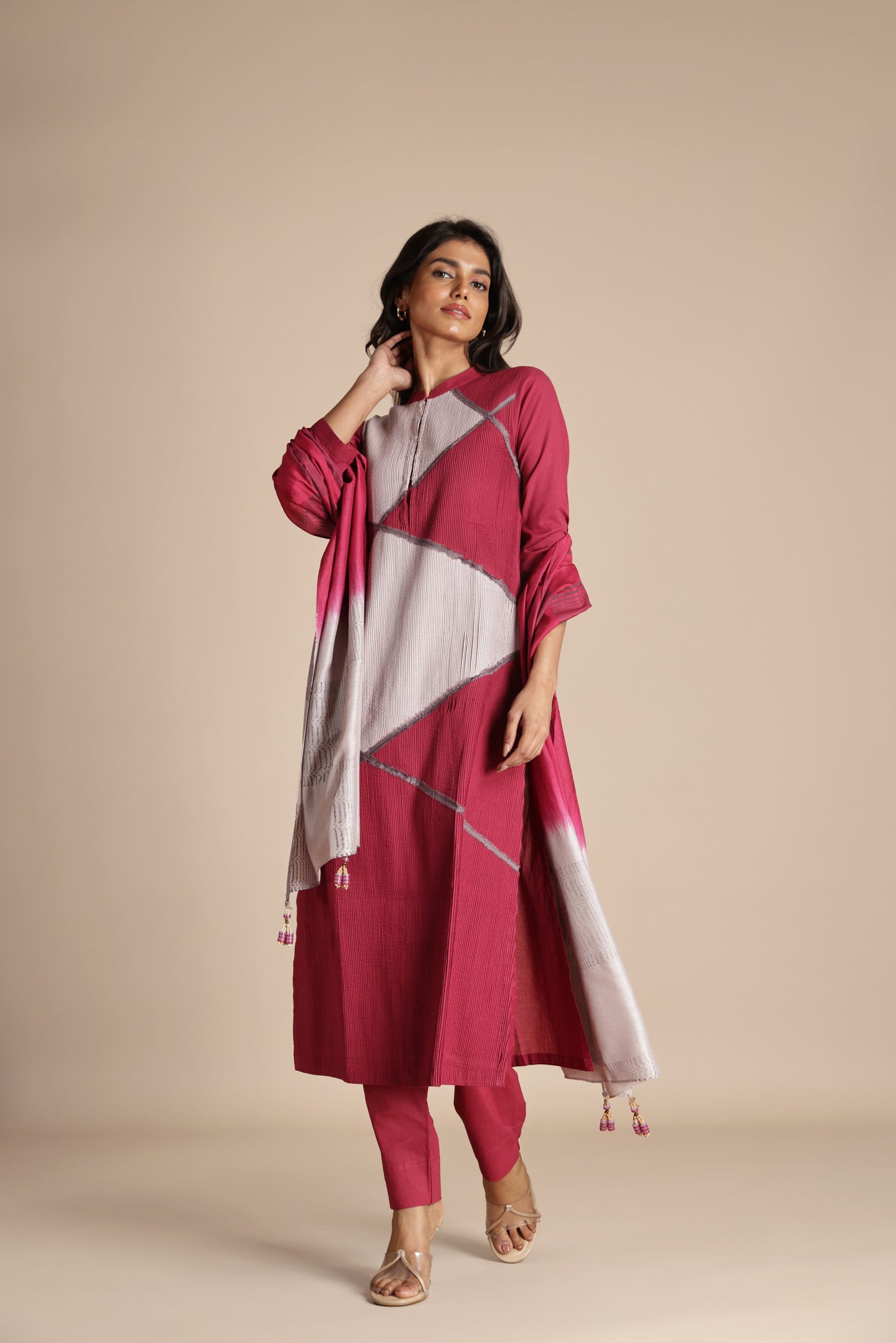 Vertex Pintuck Kurta